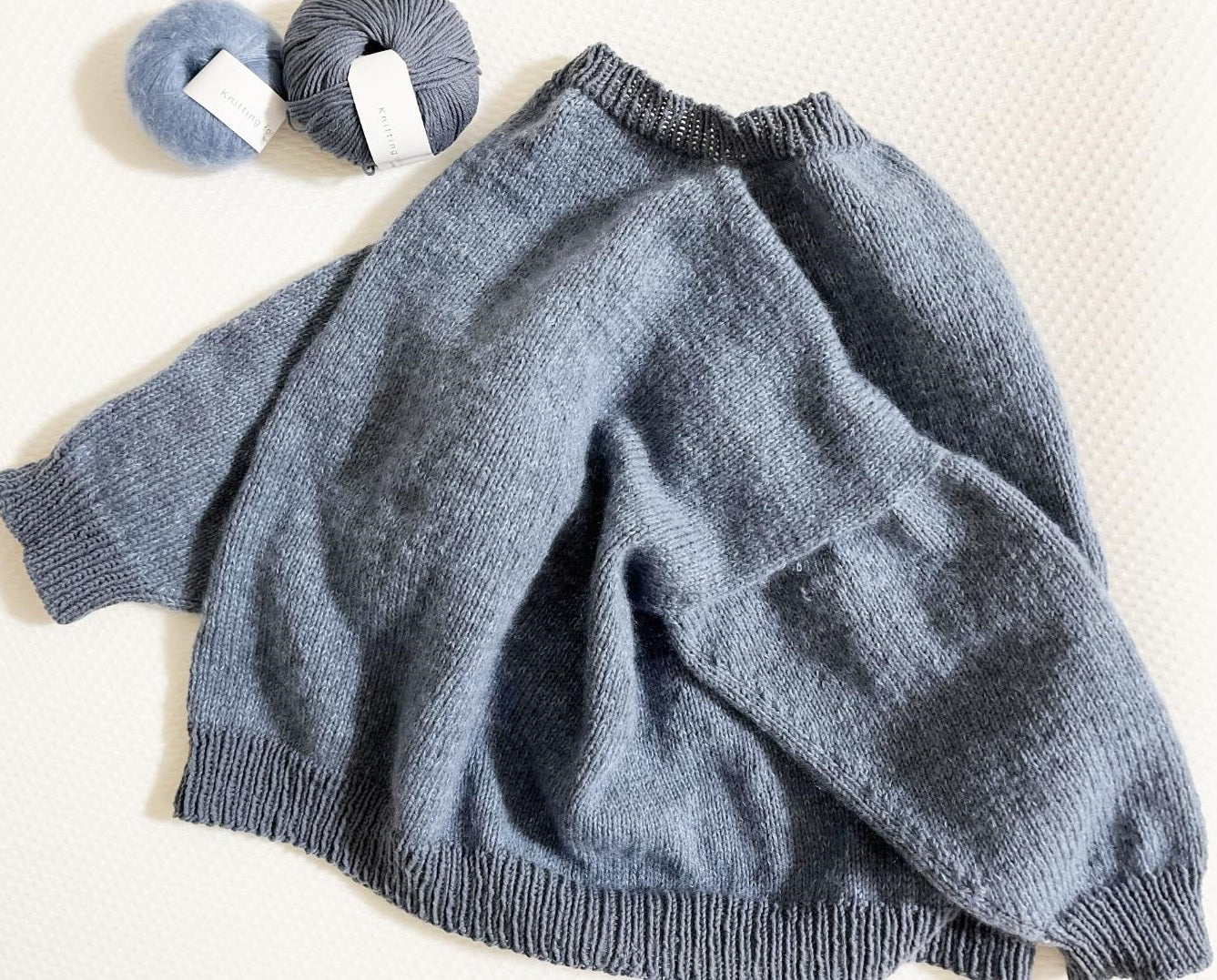Simple Over size Sweater KIT – 毛糸ショップ A me Time